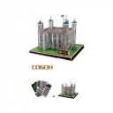 Híres építmények miniatűr 3D puzzle