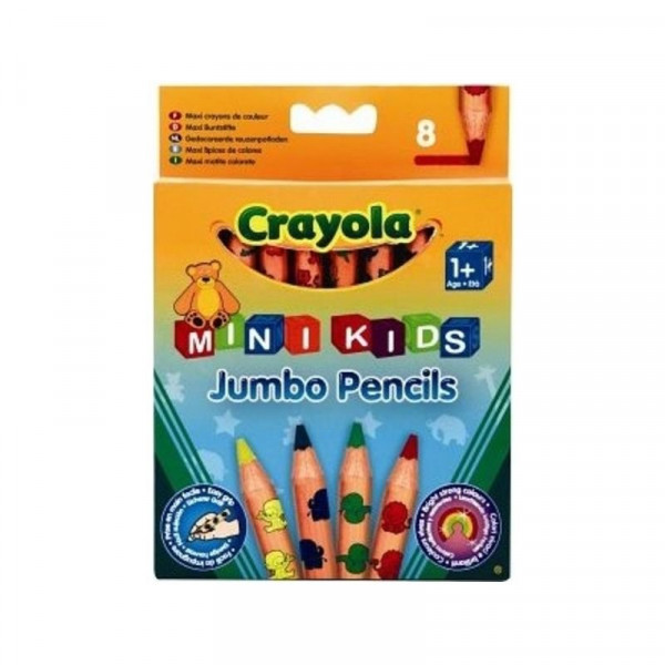 Crayola állatos színesceruza 8 darabos készlet