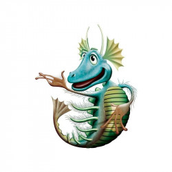 Aqua Dragons vízalatti világ LED világítással