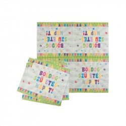 Boldog szülinapot szalvéta 16 darabos - 33 cm Party kellékek Nincs