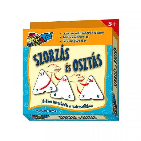 Szorzás és Osztás kombinációs kártya Szorzás és Osztás kombinációs kártya