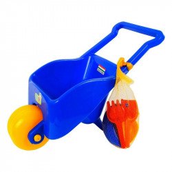 Pepi talicska homokozó készlettel Homokozó, homok Nincs