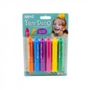 Arcfestő toll 6 darabos készlet