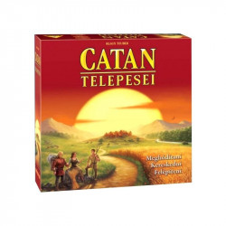 Catan telepesei stratégiai társasjáték Stratégiai társasjáték Catan