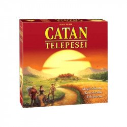 Catan telepesei stratégiai társasjáték Stratégiai társasjáték Catan