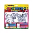 Üvegfesték kulcstartó és dísz készítő készlet