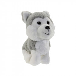 Hafici, hangra reagáló plüss kutya Husky
