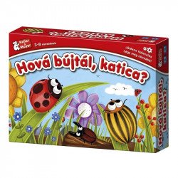 Hová bújtál, katica? társasjáték Társasjáték kicsiknek Keller Mayer