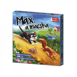 Max, a macska társasjáték Társasjáték kicsiknek Keller Mayer