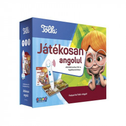 Tolki - Játékosan angolul szett (könyv +toll) Interaktív könyv Tolki