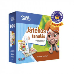 Tolki - Játékos tanulás szett (könyv +toll) Interaktív könyv Tolki