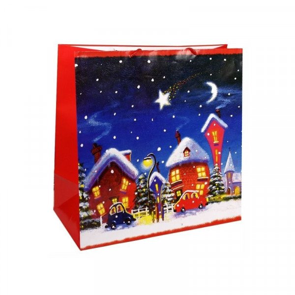 Karácsonyi ajándékzacskó - xxl, többféle