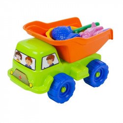 Dömper homokozó szettel Homokozó, homok Nincs