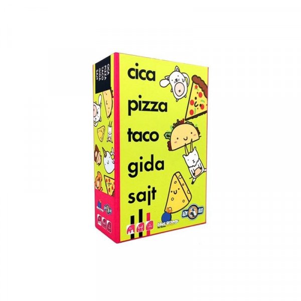 Cica, pizza, taco, gida, sajt - társasajáték