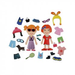 Tapassz a csempére! - öltözzünk fel Bébi fürdőjáték Buddy & Barney
