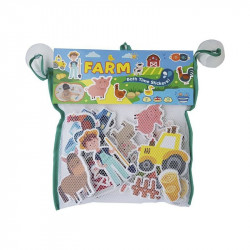 Tapassz a csempére! - farm Bébi fürdőjáték Buddy & Barney