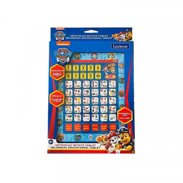 Oktató tablet Mancs Őrjárat magyar/angol nyelvű