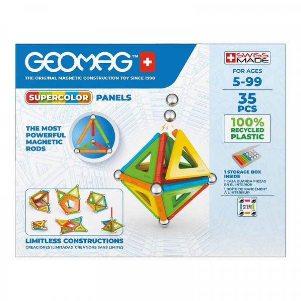 Geomag Supercolor Panels Recycled 35db