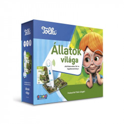 Tolki- Állatok világa szett (könyv+toll) Interaktív könyv Tolki