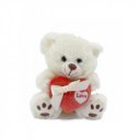 Maci szívvel 3f 15cm