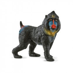 Schleich Mandrill Állatfigura, állatszett Schleich