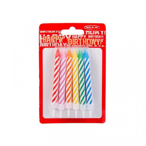 Szülinapi gyertya 12 darab