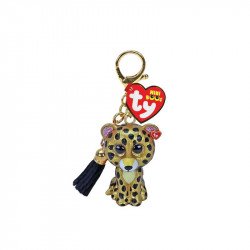 TY Mini Boos clip műanyag figura STERLING leopárd Ajándék TY