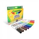 Crayola: 12 db tompahegyű lemosható filctoll