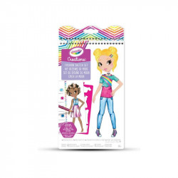 Crayola Creations Kis divattervező rajzkészlet Festés, színezés, rajzolás Crayola