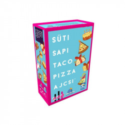 Süti, sapi, taco, pizza, ajcsi Társasjáték kicsiknek Nincs