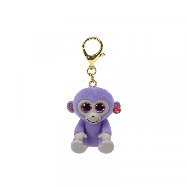 TY Mini Boos clip műanyag figura GRAPES lila majom