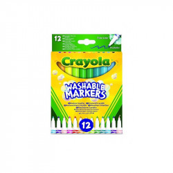 Crayola Kimosható vékony filctoll 12db Festés, színezés, rajzolás Crayola