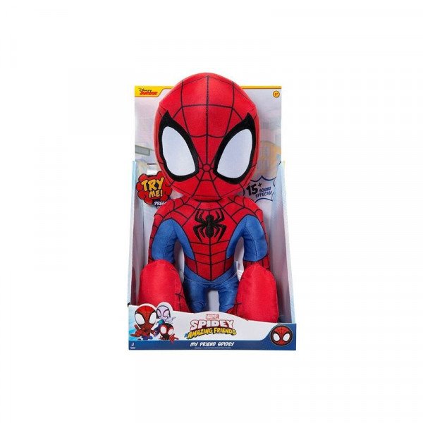 Pókember Spidey angolul beszélő plüssfigura