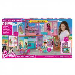 Barbie Malibu álomház (2022) Babaház, bútorok Barbie