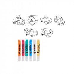 Üvegmatricafesték + 6 db járműves kép 921