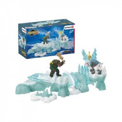 Schleich A jégerőd megtámadása Állatfigura, állatszett Schleich