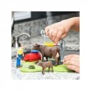 Schleich Tehénmosó állomás