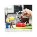 Schleich Tehénmosó állomás