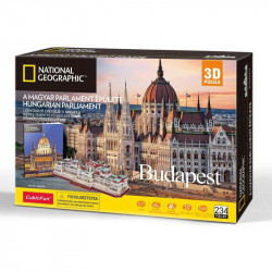 3D puzzle Magyar Parlament NatGeo 3D puzzle Cubik Fun