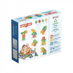 Geomag Magicube Recycled kezdőszett 6 db Építőjáték Geomag
