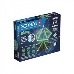 Geomag foszforeszkáló 42db Építőjáték Geomag