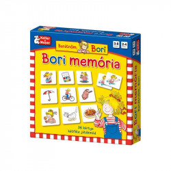 Bori Memória Társasjáték kicsiknek Keller Mayer