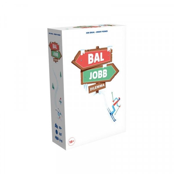 Bal jobb dilemma társasjáték