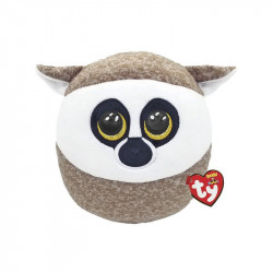 Ty Squishy Beanies párna alakú plüss figura LINUS, 22 cm - lemúr 20-40 cm TY