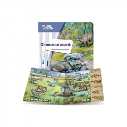 Tolki interaktív könyv - Dinoszauruszok Interaktív könyv Tolki
