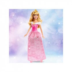 Disney csillogó hercegnő Csipkerózsika Baba, babakocsi Mattel
