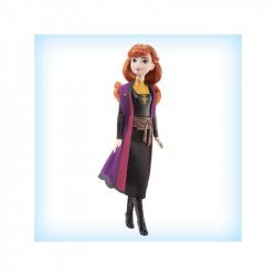 Jégvarázs - elbűvölő Anna 2 ruhában Baba, babakocsi Mattel