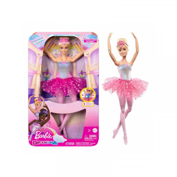 Barbie Tündöklő szivárvány balerina