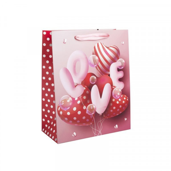 Papírtasak love lufi 26*32