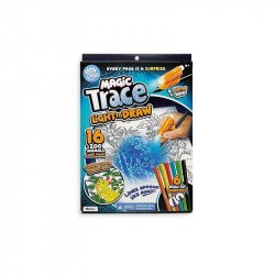 Magic Trace kezdőszett, állatkert Festés, színezés, rajzolás Nincs